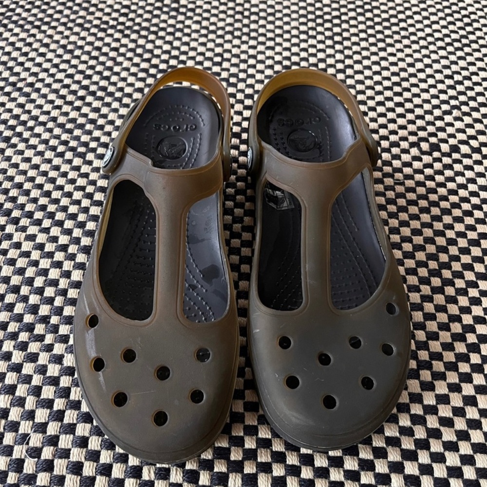 Crocs | Carlie Mary Jane | black and brown